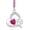 July, variant on Zodiac Charms 925 Sterling Silver Birthstone Charms for Bracelets Heart Beads Zodiac Jewelry Christmas Birthday Gifts for Women Wife Friends Her
