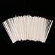 thumbnail image 2 of Paquete de 100 palos de papel de , , azúcar, bricolaje, herramienta para chupar, manualidades, 4 pulgadas / 6 pulgadas Blanco Colcomx Palillos de paleta de papel Pop Lollipop, 2 of 8