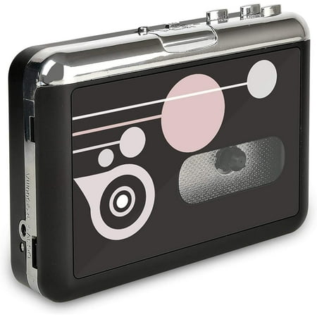 Cassette Player Portable Converter Recorder Convert Tapes to Digital MP3 Save into USB Flash Drive/No PC Required