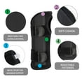 thumbnail image 3 of Carpal Tunnel Wrist Brace Night Support - Wrist Splint Arm Stabilizer & Hand Brace for Carpal Tunnel Syndrome Pain Relief with Compression Sleeve for Forearm or Wrist Tendonitis Pain,M,Left, 3 of 8