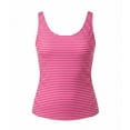thumbnail image 4 of XIAONU Women's Floral Print Tankini Set Scoop Neck Summer Pool Swim Suit, 4 of 6
