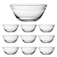 thumbnail image 2 of Uinagy 10Pcs Transparent Cake Bowl Seasoning Bowl, 2 of 9