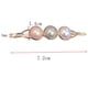 thumbnail image 4 of Joyería de boda de horquil de horquil del pasador de horquil de diapositiva de simuda mujeres Soledad Pinza de pelo de Faux Pearl, 4 of 9