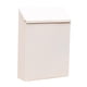 thumbnail image 3 of Buzón de correo con cerradura, buzón de pared, resistente a la lluvia, porta periódicos blanco, 3 of 9