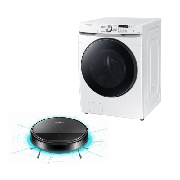 Kit Lavasecadora Samsung 20Kg Frontal Ecobubble + Aspiradora Robot Powerbot-E