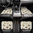 thumbnail image 5 of Balery Chicken Cartoon Pattern 4-Piece Floor Mats, Heavy-Duty Rubber Liners, Anti-Slip Design, All-Season Automotive Protection, Vehicles, Cars, Trucks, and SUVs, 5 of 5