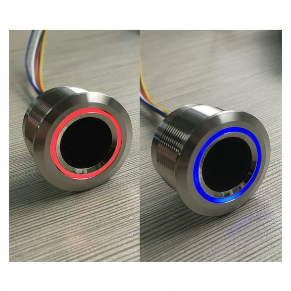 Zyutaosan 12V Universal Fingerprint Control Board Fingerprint Module Led One Key Start For Car Door Motorcycle Lock Bike Access Control