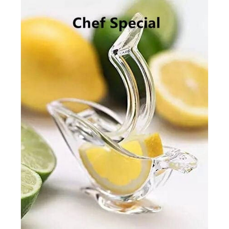 2 Pcs Bird Lemon Squeezer, Stainless Steel Lemon Wedge Squeezer