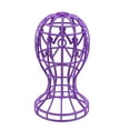 thumbnail image 1 of Wig Stands Plastic Hat Wig Head Display Holders Stable Foldable Wig Rack, 1 of 9