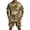 Camouflage, variant on Dwelliawo Men's Tree Camo Print 2 Piece Outfit Casual Button Up Shirt and Drawstring Shorts Set, Lightweight Breathable Summer Outfits for Beach Vacation Daily Wear Army Green 2xL