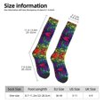 thumbnail image 3 of Bixox Pride Rainbow Patterned Men's and Women's Knee Socks High Socks Outdoor Sports Socks, 3 of 5