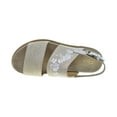 thumbnail image 6 of Clarks Corsio Slide Women's Sandals White Canvas 26152044, 6 of 6