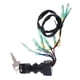 thumbnail image 2 of Conjunto de interruptor de encendido negro con llave para motores de barco, 2 of 8