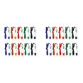 thumbnail image 1 of 30 Piezas en Bolígrafos Cuello con Cordón en Un Bolígrafo de Lanzadera de Cuerda Bolígrafo de Tinta de 4 Colores, 1 of 5