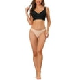thumbnail image 2 of Juniors Comfortable Soft Push Up Lingerie Embroidery Lace Bralette, 2 of 6