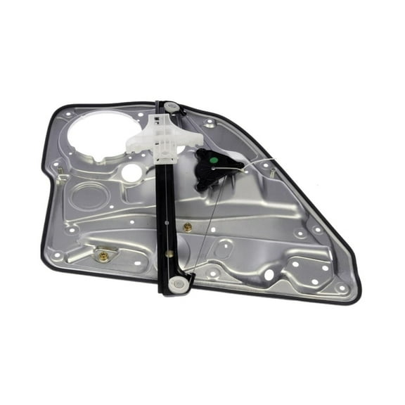 KarParts360 For Volkswagen Jetta 1999-2005 Window Regulator Rear, Passenger Side | Metal; Plastic Cable | Bolt On | Plastic Gear | Electric Window Operation | Replacement For 1J4839462C, 1J4839462F