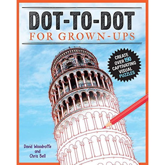 Pre-Owned Dot-to-Dot for Grown-Ups : Create over 180 visual puzzles (Paperback)