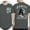 Dark Heather, variant on Christian T-Shirt, Double-Sided Peace Shirt with Jesus Illustration – John 16:33 Scripture Tee, Maroon, Size M