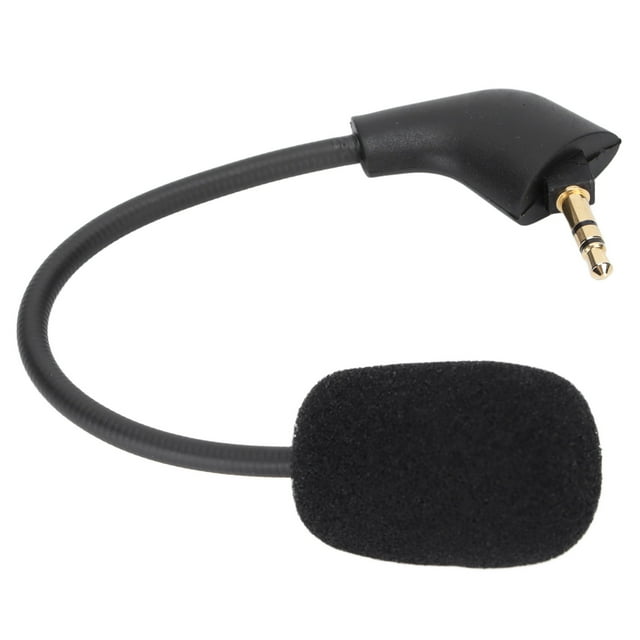 Micrfonona de Auriculares, Micrófono de Juego de Reemplazo para la Reducción del Micrófono de los Auriculares de la Nube de 3,5 mm Micrófono para Micrófono Para