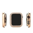 thumbnail image 2 of Case for Apple Watch Series 10 46mm Women Girls, Bling Crystal Diamond Rhinestone Ultra-Thin Bumper Fame Cover Protective Case for iWatch 46mm Accessories,Black, 2 of 11