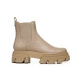 thumbnail image 2 of SAM EDELMAN Womens Beige Treaded 1-1/2" Platform Goring Waterproof Daelyn Round Toe Block Heel Leather Booties 10 M, 2 of 3