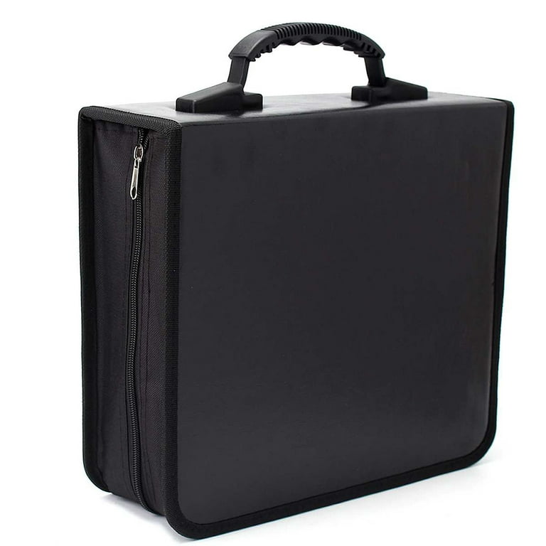 DVD Storage Cover With A Zipper CD Bag, Cd Storage Case, Portable CD DVD 