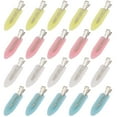 thumbnail image 5 of Pinzas para el pelo HUOGUO Bling, sin dobleces, brillantes, sin arrugas, 20 unidades, 5 of 5
