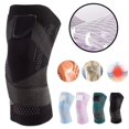 thumbnail image 1 of Knitted Nylon Sports Knee Pads Basketball Football Running Fitness Knee Pads Compression Sleeve Protective Knee Pads, 1 of 3