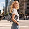 thumbnail image 7 of TSOVTHRID Dachshund Dog Print Purses for Women Tote Bag with Wallet, Purse and Wallet Set for Women Large Top Handle Purse Casual Gray Leopard Handbag Hobo Bag for Shopping, 7 of 7