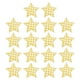 thumbnail image 1 of Uxcell 18 Pcs Parches Bordados en Forma de Estrella a Cuadros para Planchar, Aplicaciones para Coser en Chaquetas, Colección de Ropa, Vestidos, Sombreros, Jeans, Accesorios de DIY, Amarillo/Blanco, 1 of 6
