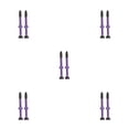 thumbnail image 1 of Eigraketly Paquete de 2 válvulas rectas para neumáticos sin cámara de 60 mm Válvulas para neumáticos de bicicletas de carretera DIY Type5 NO5, 1 of 6