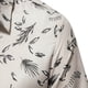 thumbnail image 4 of Hombres Casual Botones Playa Sin Posicionamiento Estampado Turndown Camisa de Manga Corta Blusa Odeerbi ODB-6, 4 of 5