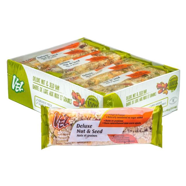 Vel bars 0 65172 12354 4 Deluxe Nut & Seed Bar Pack of 36