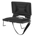 thumbnail image 2 of Zaverox Stadium Seat, Folding Bleacher Chair with Back Support and Thick Cushion, Padded Stadium Seat for Bleacher Includes Shoulder Strap, Hooks, Cup Holder, Lycra Material, Side Pocket, PP Material, 2 of 6