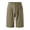 Army Green, variant on Men'S Summer Casual Shorts With Button Closure Pleated Front Cuffed Hem Chino Shorts For Office Commute And Smart Casual Daily Wear Shorts,Light Gray,M