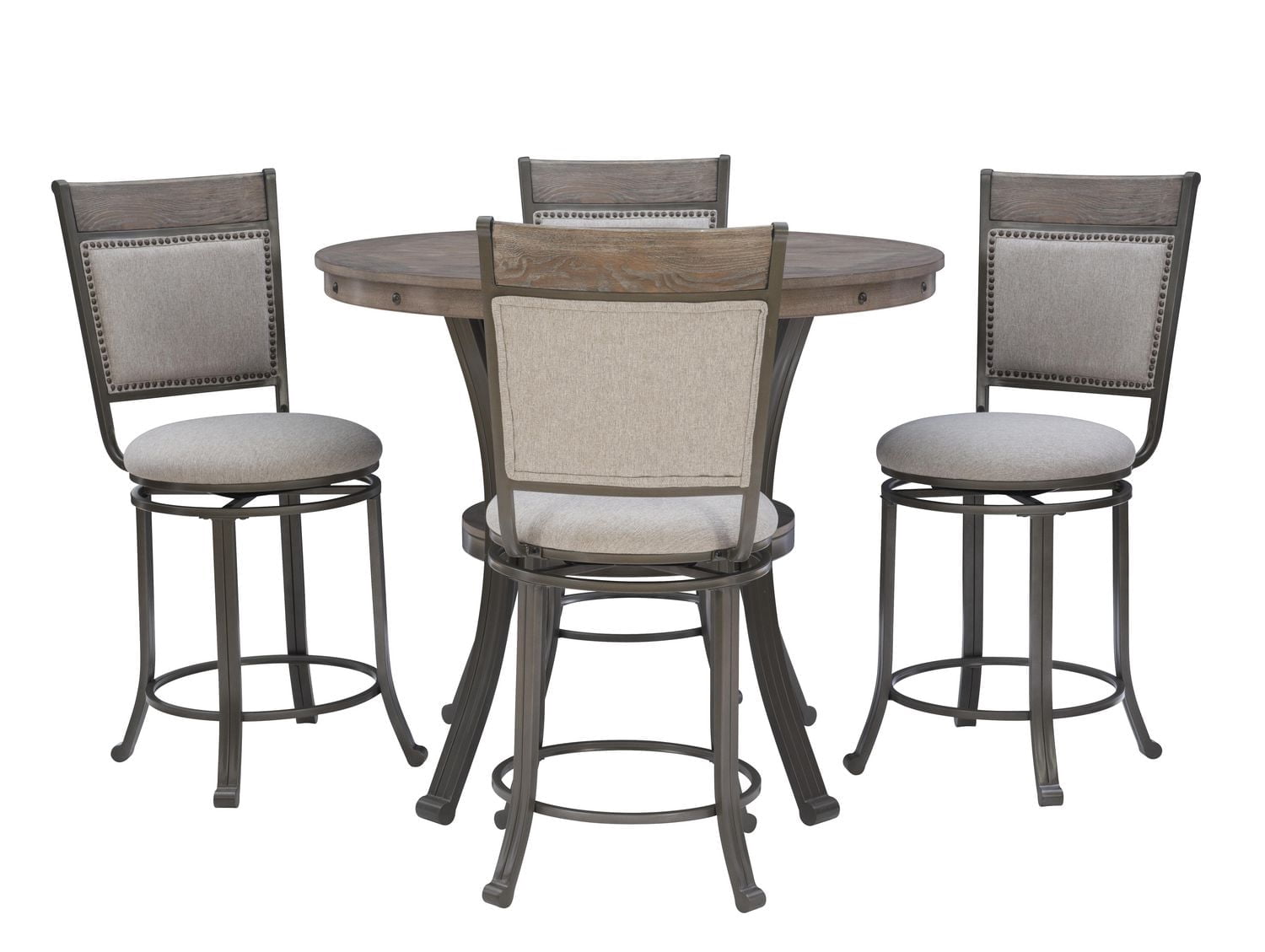 Trager 5-Piece Counter Set, Pewter