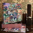 thumbnail image 4 of eeBoo Piece & Love: Christmas Decorations - 1000 Piece Puzzle - Adult Square Jigsaw, 23x23", Includes Image Reference Insert, High-Quality Pieces, 4 of 5