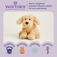 thumbnail image 3 of warmies 13” Golden Dog Stuffed Animal, Microwavable Heated Plushies and Weighted Soft Plush Toys, 3 of 7