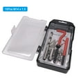 thumbnail image 1 of 15Pcs M14 X 1.5 Thread Kit Helicoil Compatible 14Mm Damaged Threads, 1 of 7