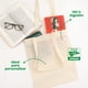 thumbnail image 3 of Bolsas Tote Bag Pack Ecológicas de Manta Cruda 100% Algodón | Bolsas de Compras Reutilizables para Pintar y Personalizar | 40x35 cm | Fabricadas en México | Bolsas de Regalo Mayoreo Resistentes, 3 of 6
