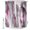 Pink Black, variant on Small Stall Shower Curtain 48x72 Inch Narrow Half Size Pink Black Bath Curtains Bathroom Decor, Watercolor Modern Abstract Art Vintage Waterproof Fabric Shower Curtain Set with Hooks 48 Inch