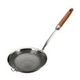 thumbnail image 3 of Skimmer Slotted Spoon 304 Stainless Steel for Frying Draining Noodles Pasta Large, 3 of 10