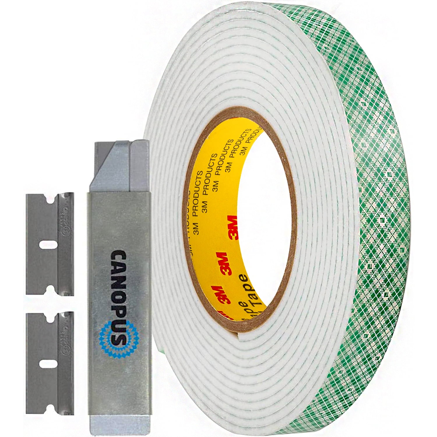 Canopus 4016 Double Sided Foam Tape for Papercrafting and Card Making Projects, Heavy Duty