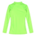 thumbnail image 4 of iiniim Women's Shiny Silky Long Sleeves T-Shirt Gym Top Yoga Shirts Casual Compression Workout Tops, 4 of 8