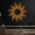 thumbnail image 2 of Glowneon Sun Neon Sign, Sun Light Led Sign, Sunrise Sunset Wall Art, 2 of 5