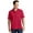 Engine Red-PK1, variant on Sport-Tek T474 Dri-Mesh Pro Polo, Mens Polo Shirts