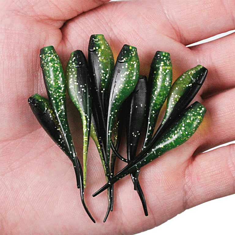 Cheers.US 50Pcs/Set 0.7g/5cm Topwater Lure Bass Trout Fishing