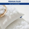 thumbnail image 2 of 12x18 Pillow Inserts Set of 2, Rectangle Decorative Throw Pillow Premium Fluffy Lumbar Pillow Forms Sham Stuffer for Living Room Sofa Couch Bed, 2 of 6