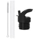 thumbnail image 5 of tapa de paja,Mosquetón con tapa de paja para boca ancha con aislamiento,Manejar la tapa de popote con cepillos de limpieza,Tapa de repuesto para accesorios de botellas de agua,Tapa de paja de, 5 of 9
