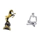 thumbnail image 5 of Colección de esculturas de figuras modernas de caballos pensadores para dormitorio, sala de estar, escritorio de mesa. Adorno abstracto creat, 5 of 8